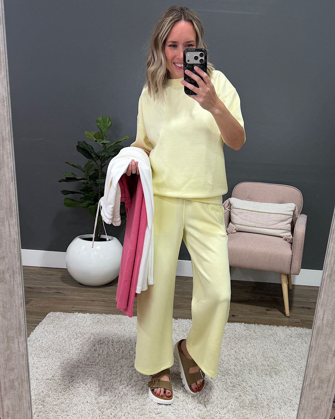 NEW! Macey Scuba Fabric Top - Lemonilla Rae Mode