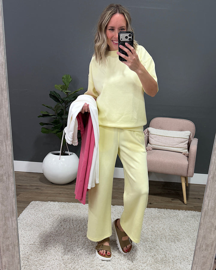 NEW! Macey Scuba Fabric Top - Lemonilla Rae Mode