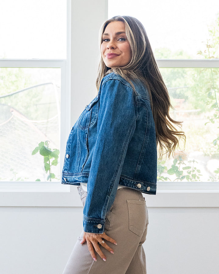 Judy Blue Trucker Denim Jacket Judy Blue