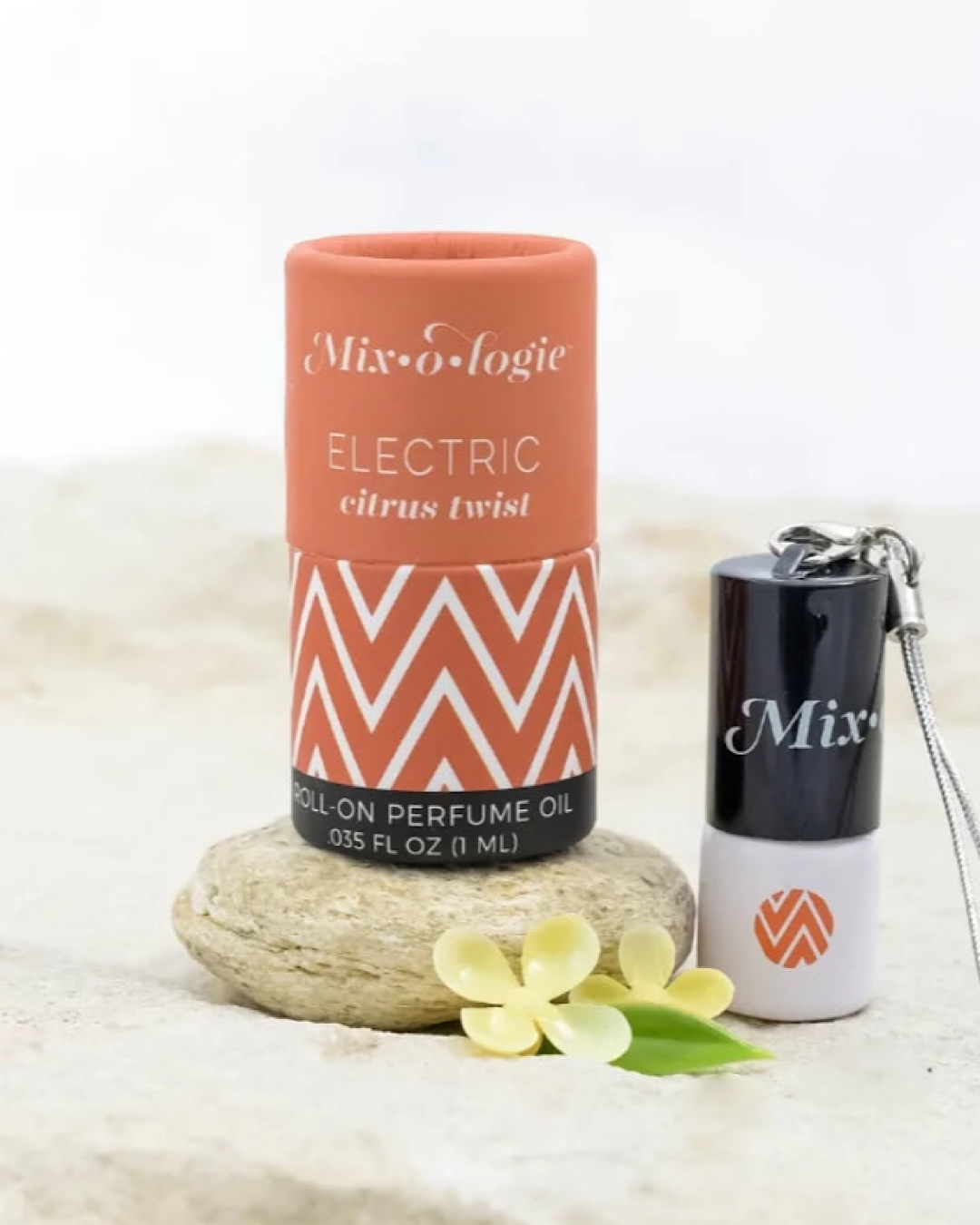 Mini Rollerball Keychain Perfume - 12 Scents Mix-o-logie Electric - Citrus Twist