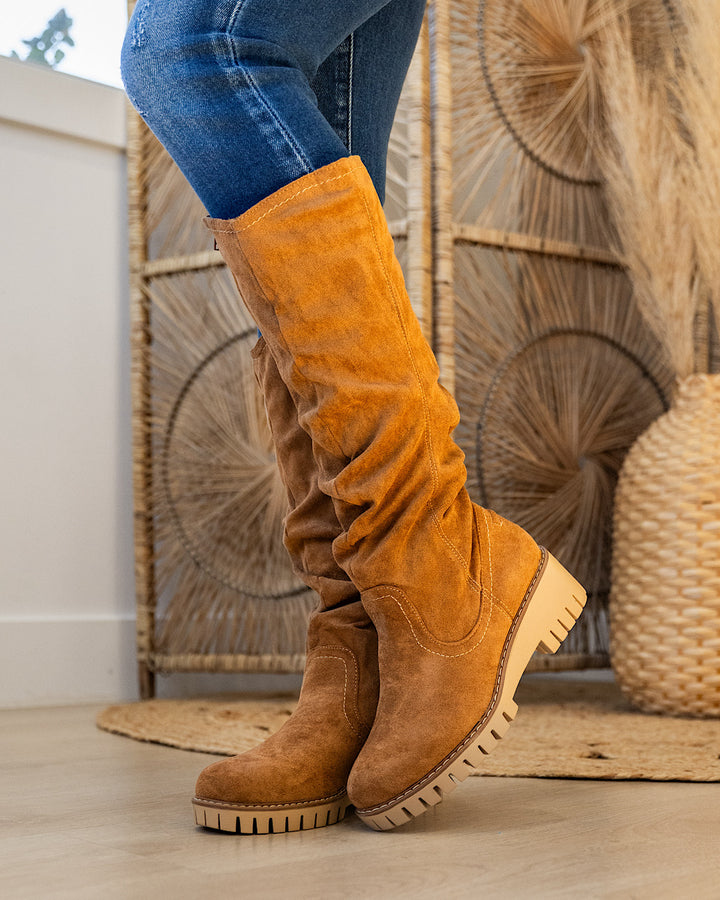 NEW! Very G Dashing Tall Boots - Tan