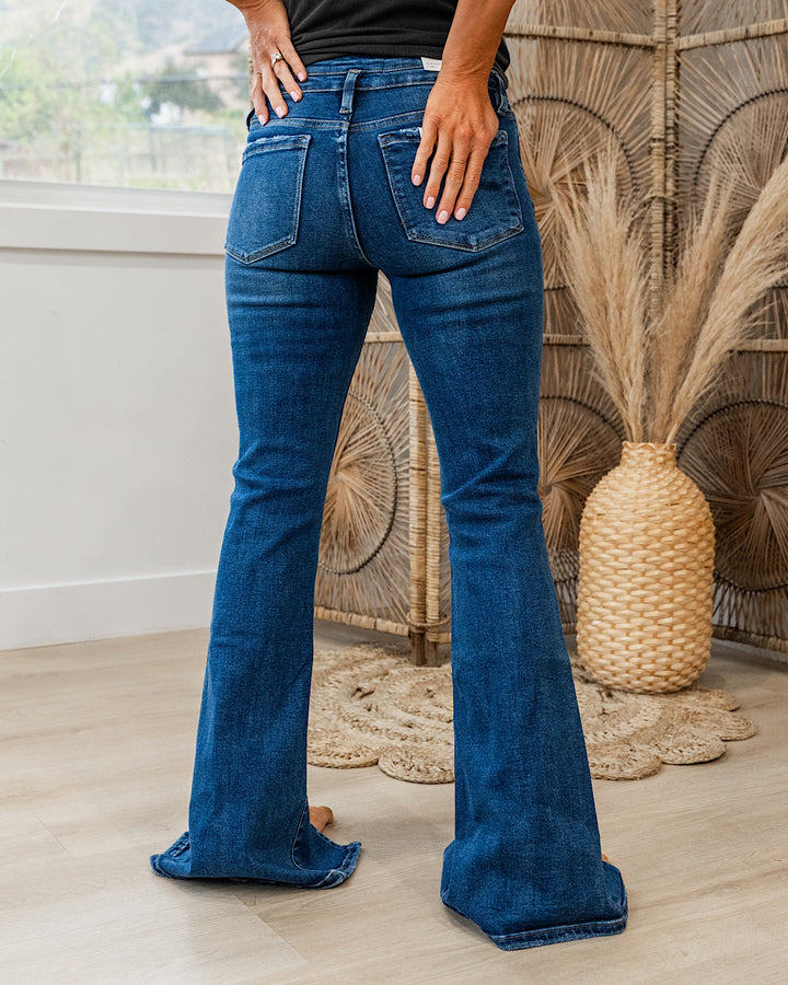 Lovervet Teryn Front Seam Flare Jeans SALE Vervet