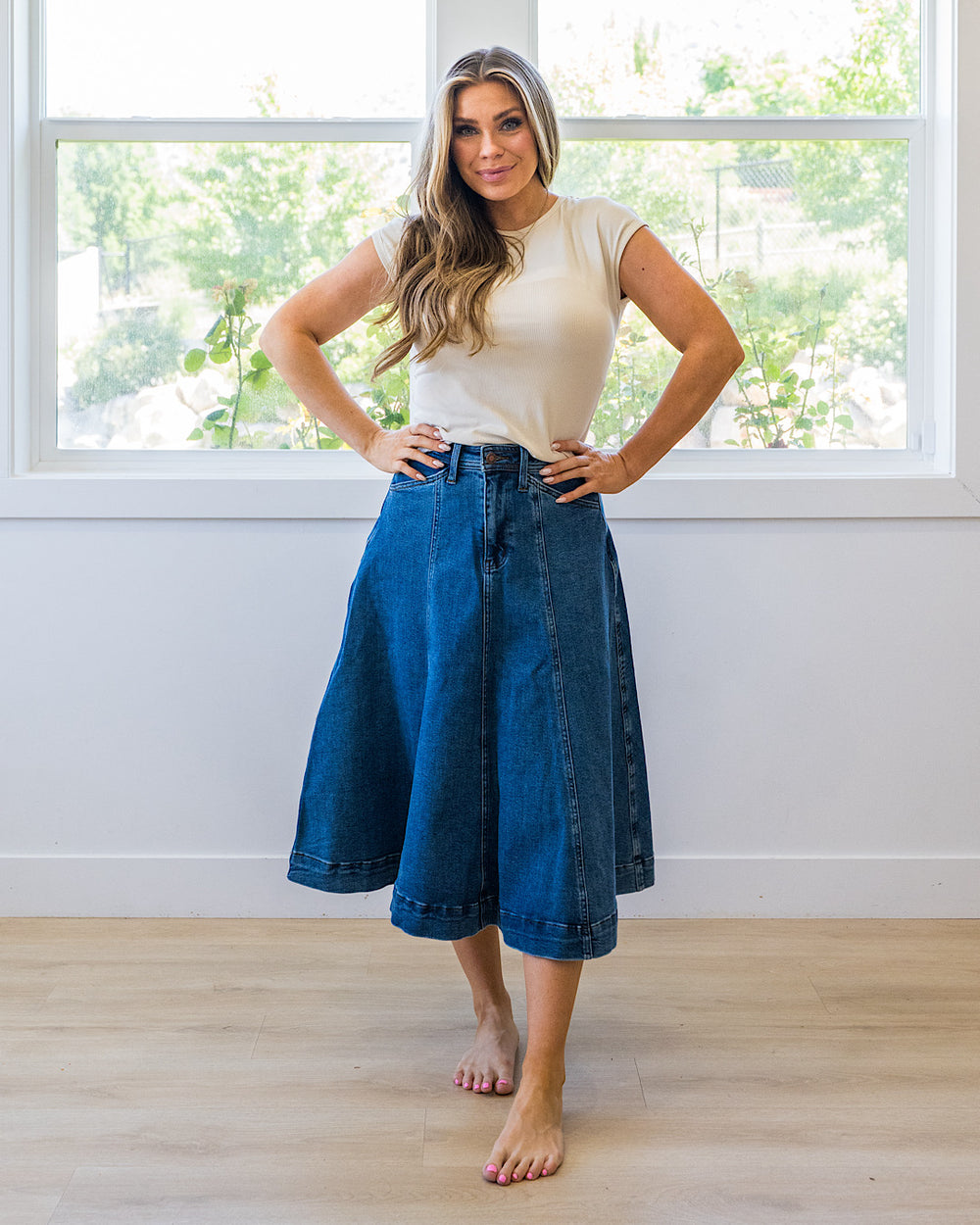 Judy Blue Lasso Denim Skirt Judy Blue