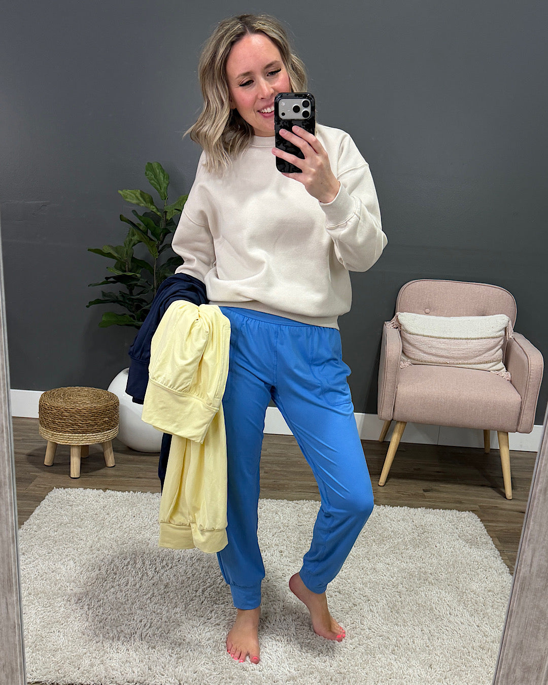 Yoga Joggers - Aqua Splash Rae Mode