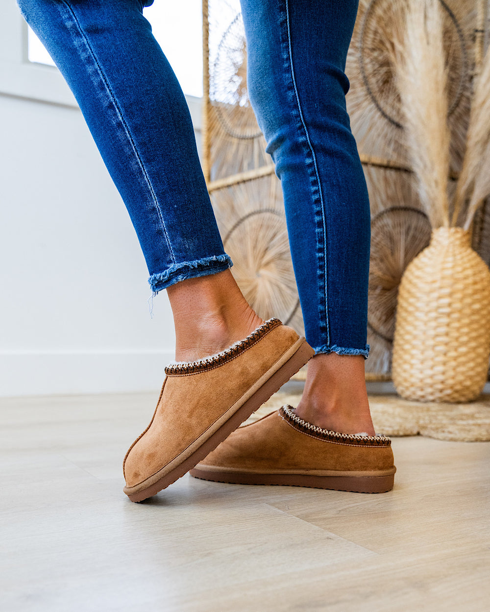 Very G Sparks Slippers - Tan SALE Very G