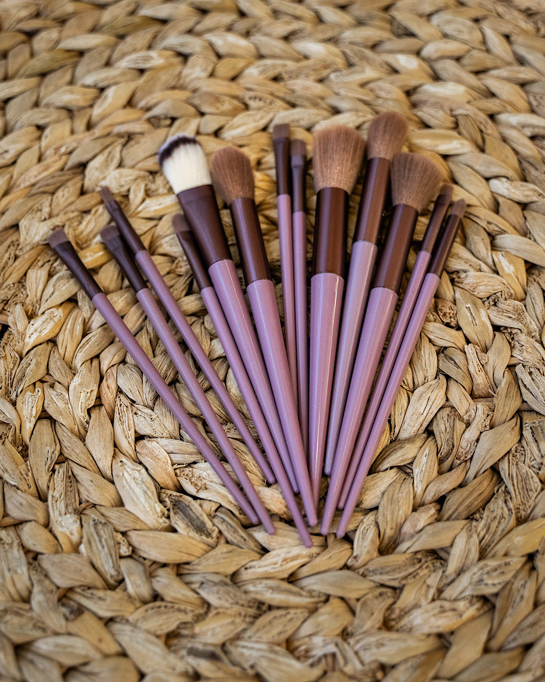 DOORBUSTER! Makeup Brush Set With Storage Bag - 13 Pieces Zenana