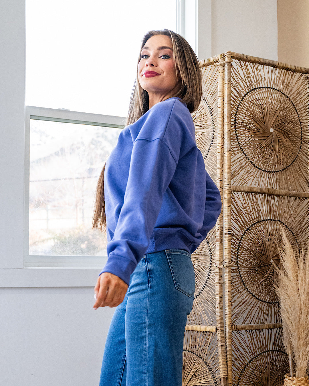 Cozy Crewneck Sweatshirt - Marlin Zenana