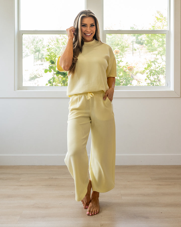NEW! Macey Scuba Fabric Top - Lemonilla Rae Mode