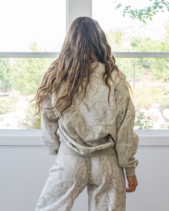 Gray Camo Sweatshirt Double Zero