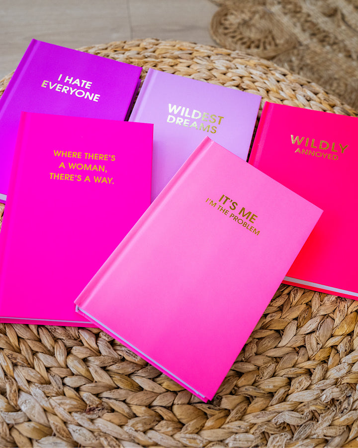 Hardcover Journal - 5 Colors SALE Chez Gagne