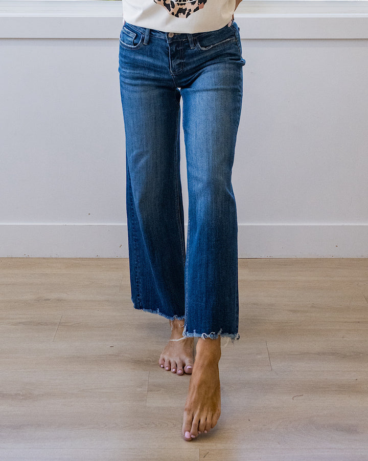 Lovervet What If Non Distressed Wide Leg Jeans Lovervet