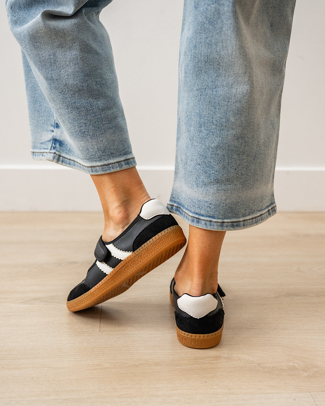 Corkys Calm Down Mary Jane Sneakers - Black Corkys Footwear