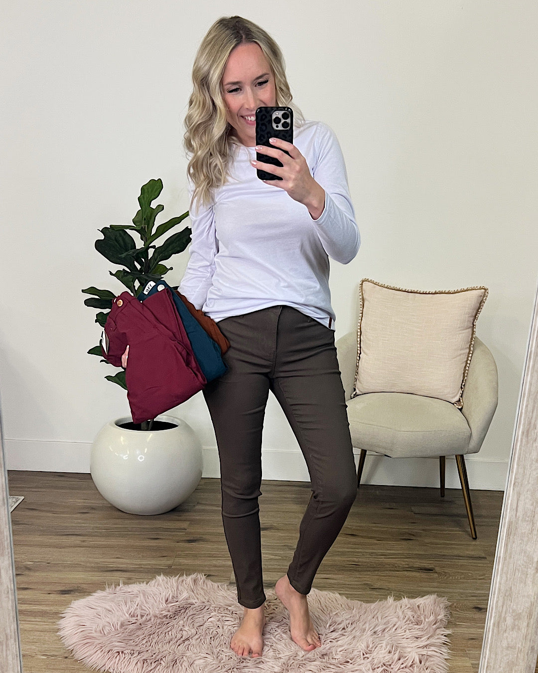 Hyperstretch Skinny Jeans Regular and Plus - Java  YMI   