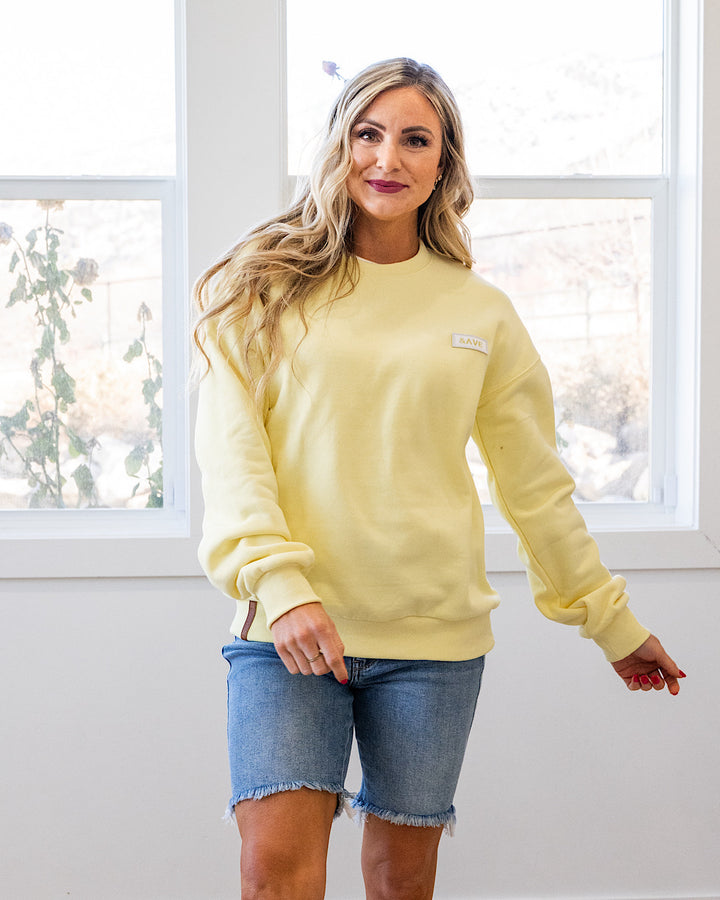 Ampersand Ave Comfort Zone Pullover - Butter Ampersand Ave