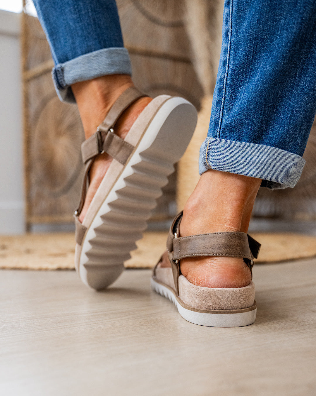 Corkys Give It a Go Sandals - Tan FINAL SALE Corkys Footwear