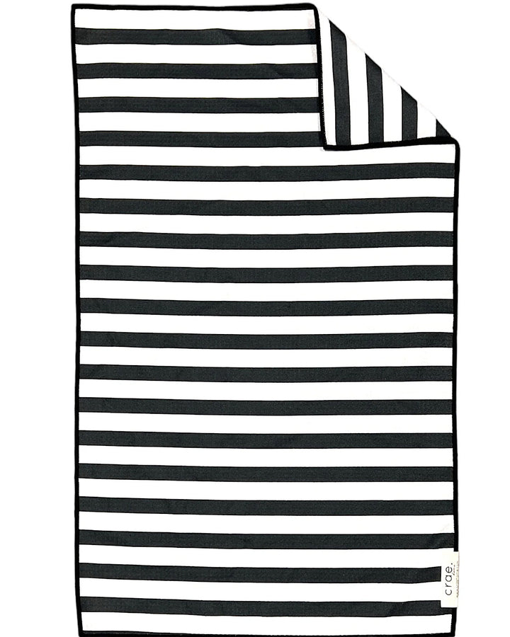 Crae Home Double Sided Hand Towel - 6 Styles Crae Home Black Licorice