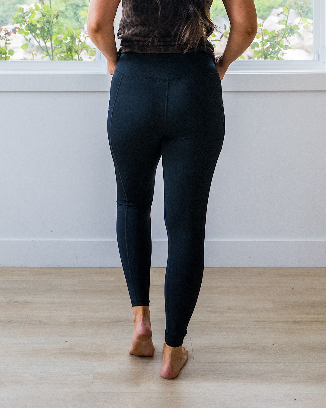 Mila Athleisure Leggings - Black Michelle Mae