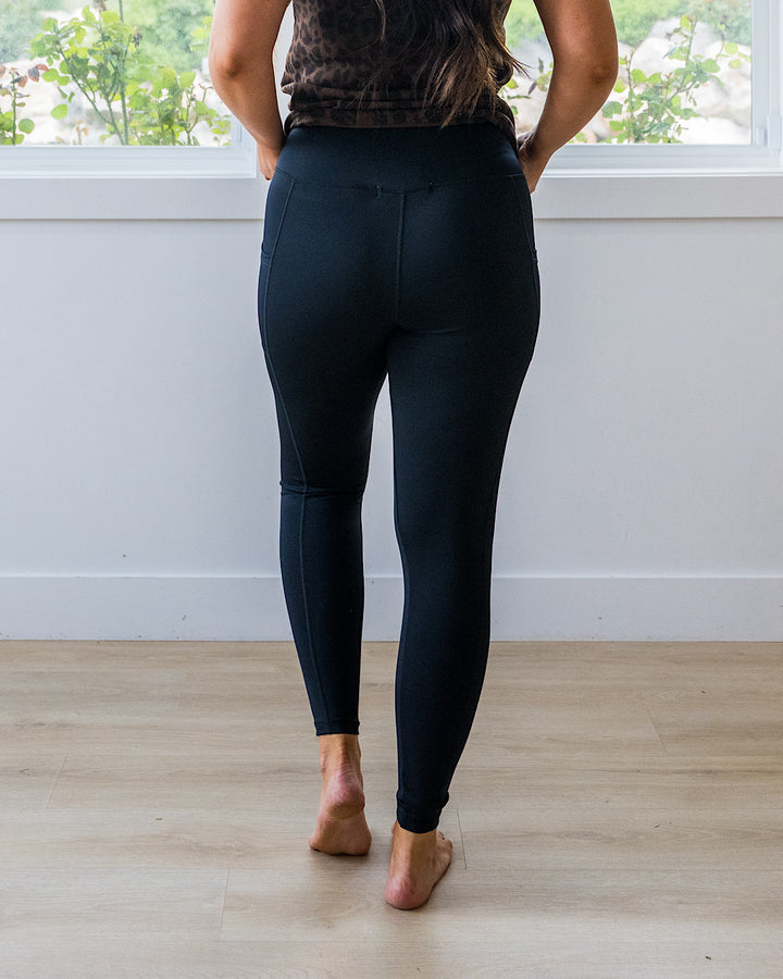 Mila Athleisure Leggings - Black Michelle Mae