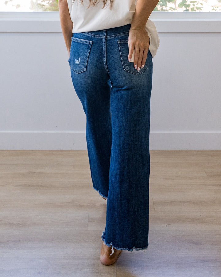 Lovervet What If Non Distressed Wide Leg Jeans Lovervet