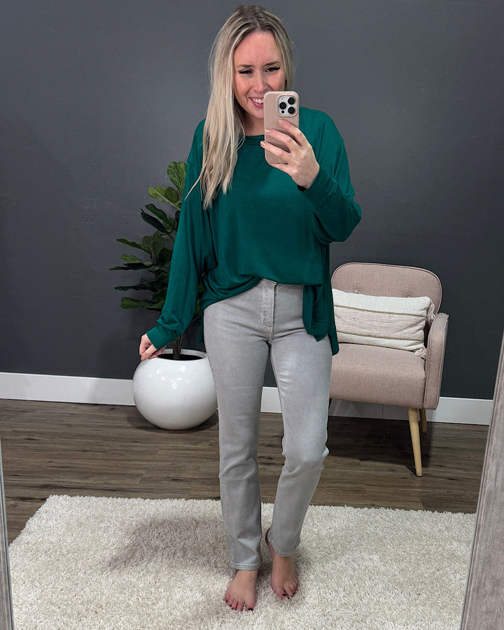 DOORBUSTER! Dolman Sleeve Top - Magenta Sew In Love