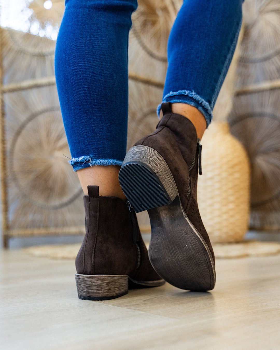 Very G Lisette 2 Bootie - Chocolate Very G