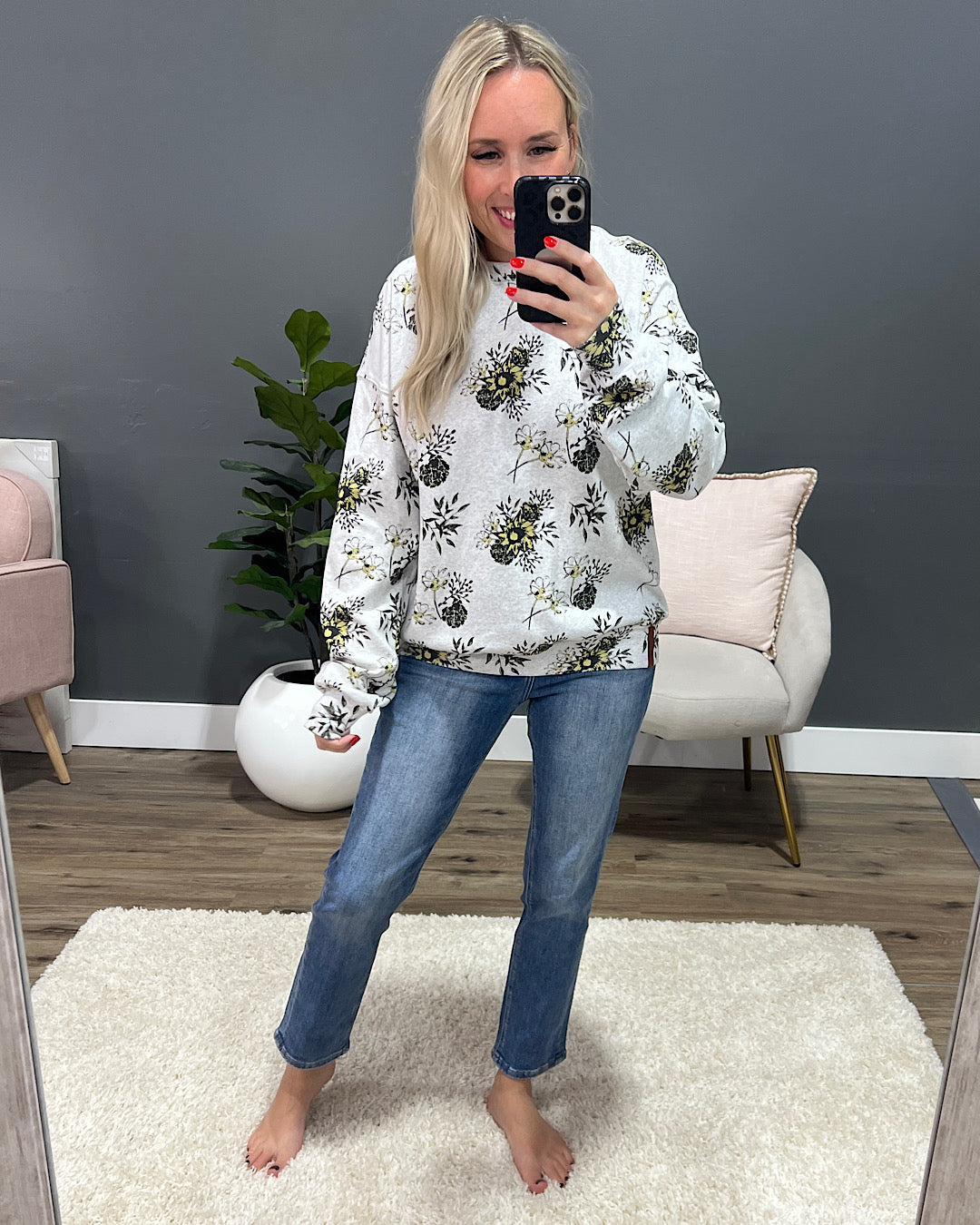 Ampersand Ave Clear as Day University Pullover FINAL SALE Ampersand Ave