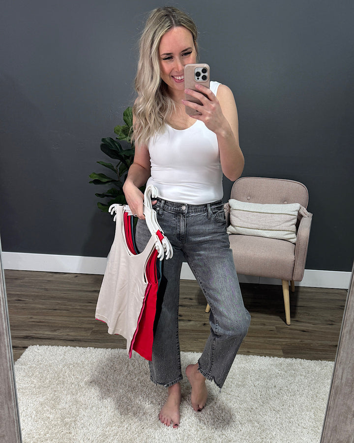 V Neck Tank Top - 6 Options Zenana