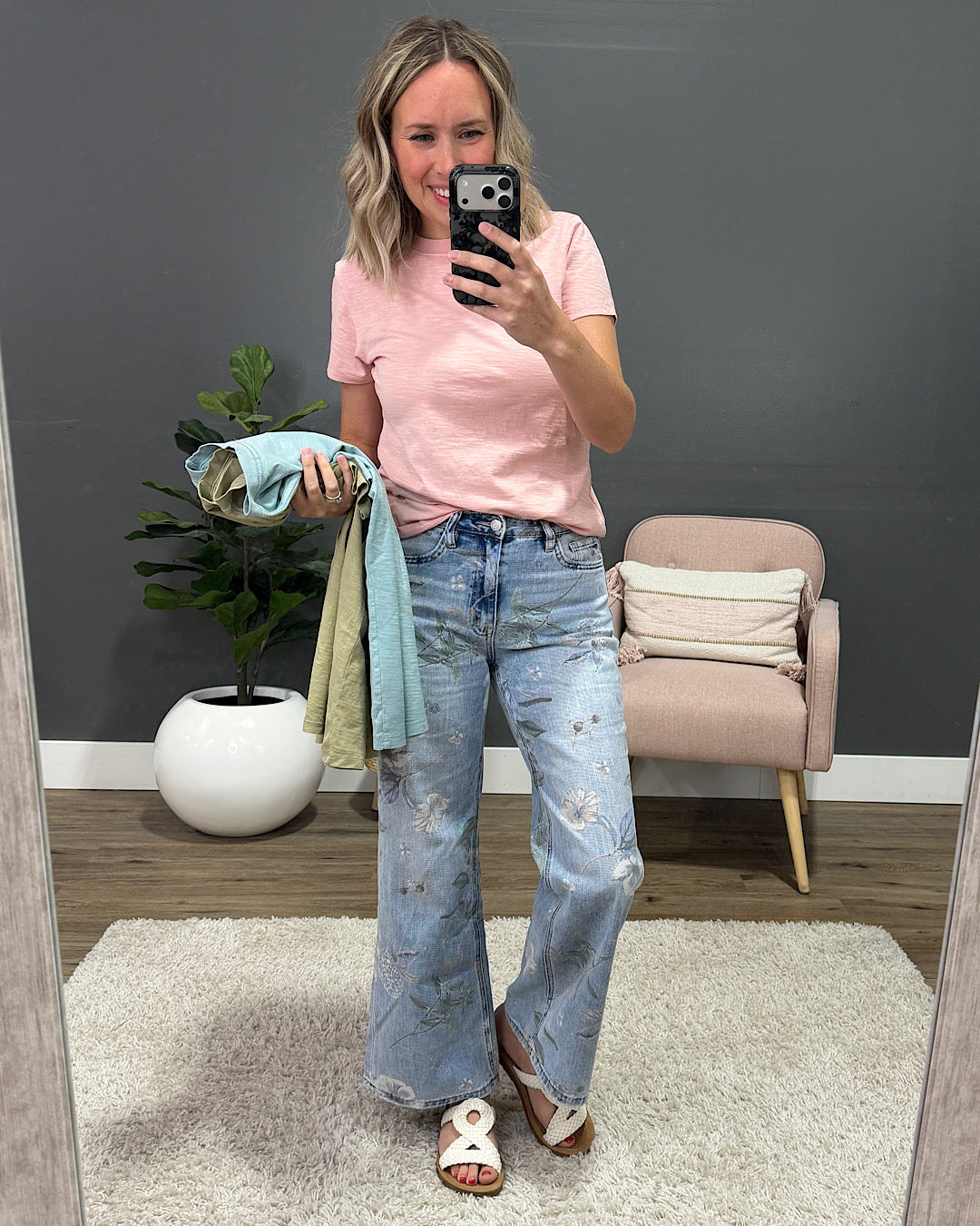 NEW! Melinda Short Sleeve Top - Peony Pink Be Cool