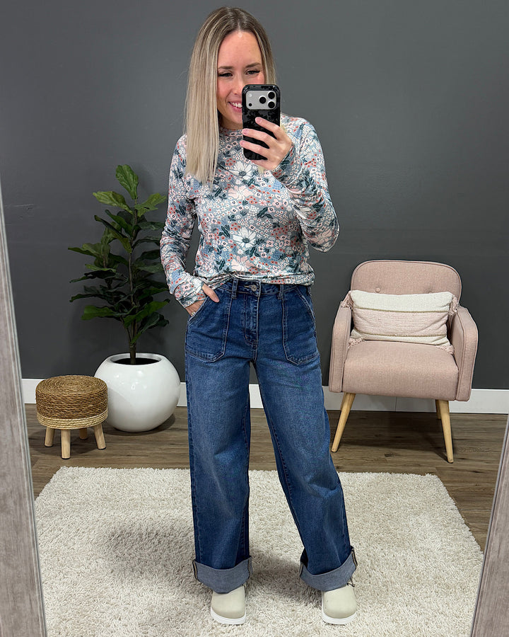 KanCan Elsie 90's Wide Leg Trouser Jeans SALE KanCan