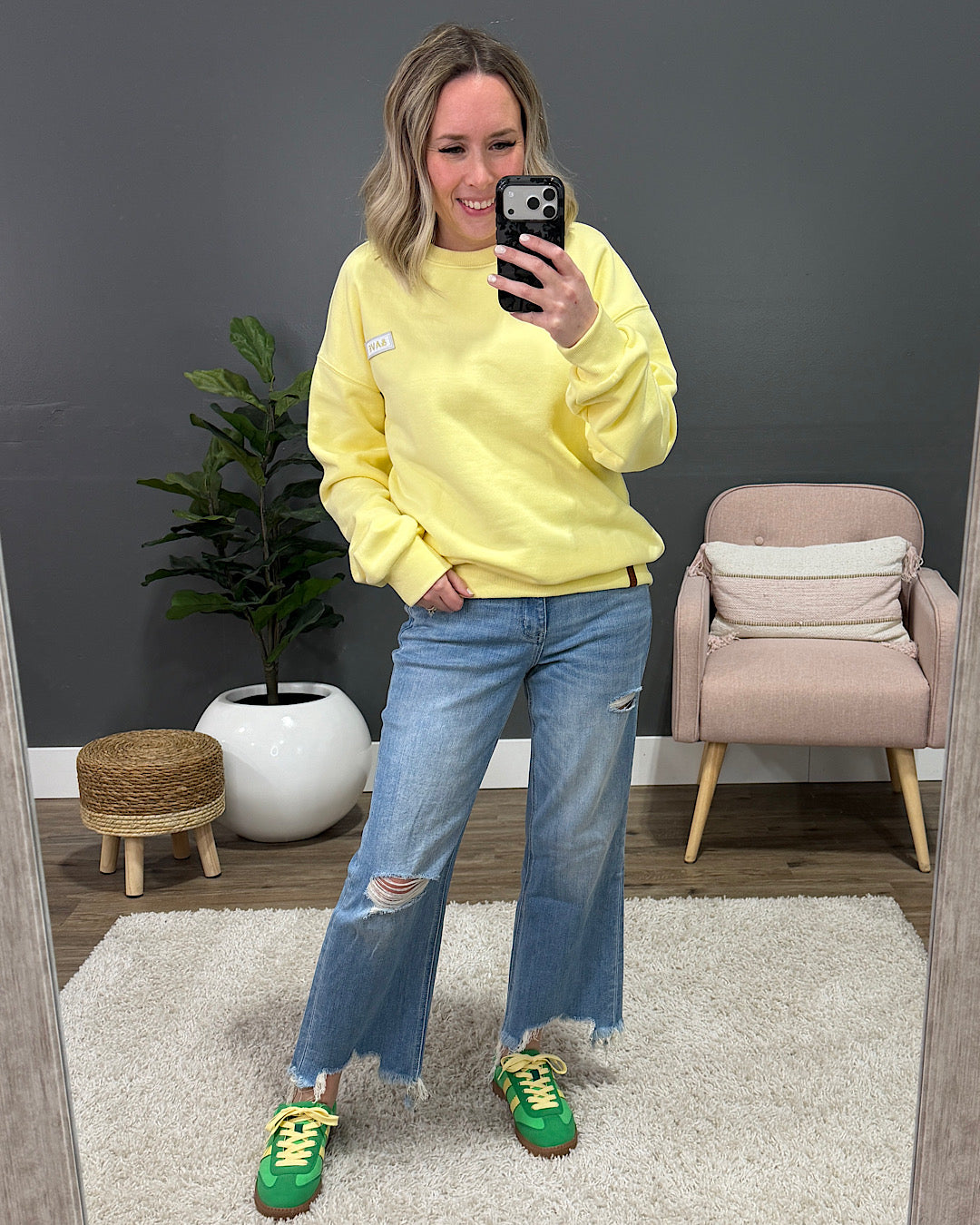 Ampersand Ave Comfort Zone Pullover - Butter Ampersand Ave