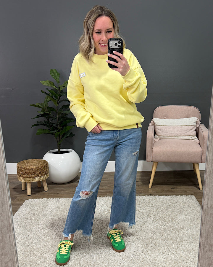 Ampersand Ave Comfort Zone Pullover - Butter Ampersand Ave