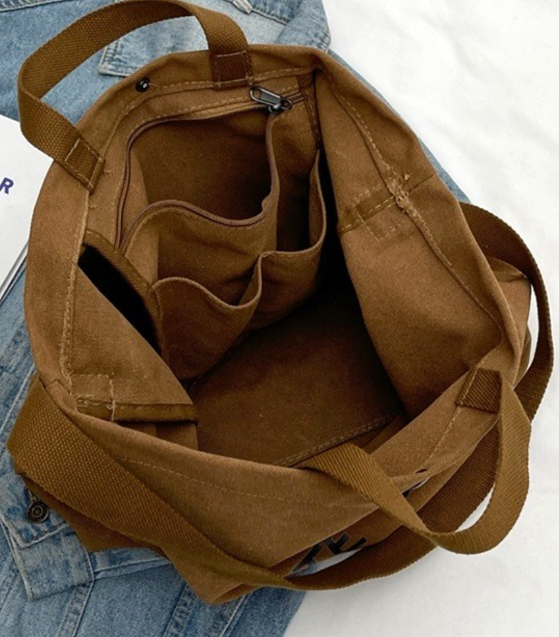 The Tote Bag - Camel Zenana