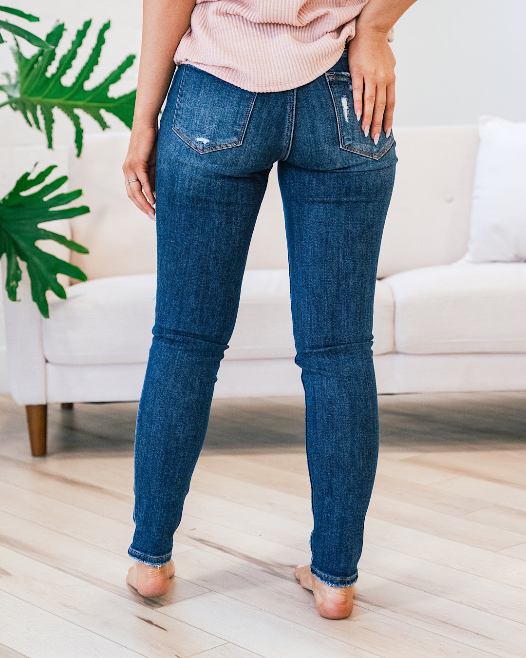 Lovervet Feels Like a Dream Distressed Skinny Jeans FINAL SALE  Vervet   