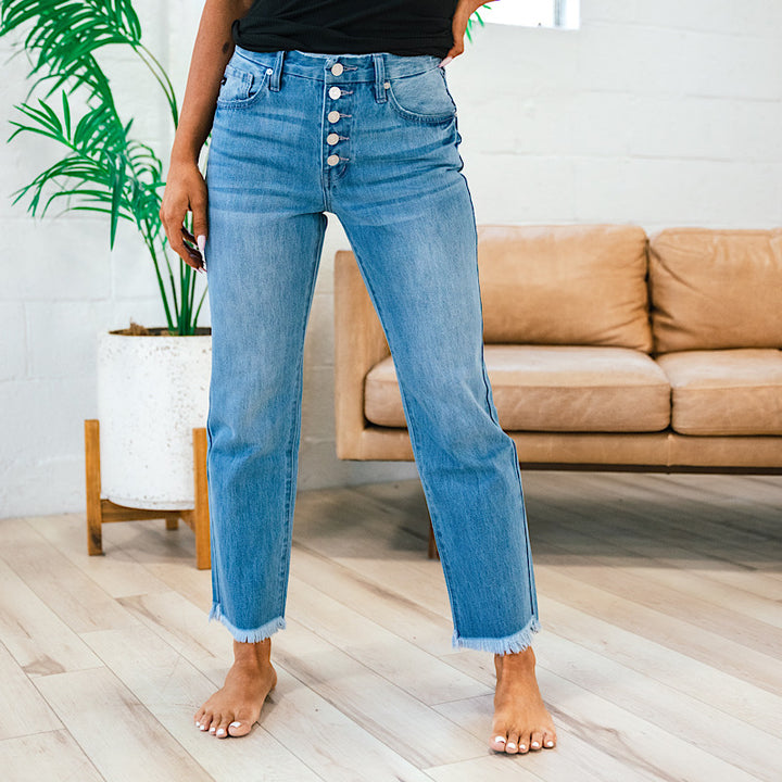 KanCan Another Life Jeans - Color Options Available KanCan Light Wash Blue Denim