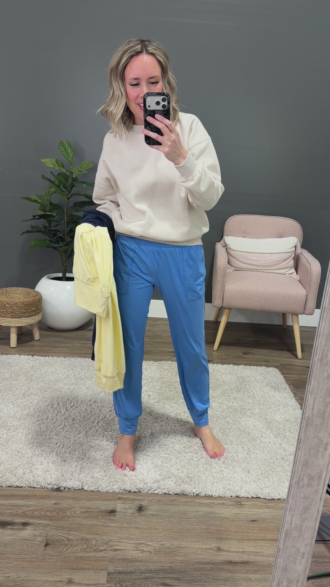 Yoga Joggers - Aqua Splash Rae Mode
