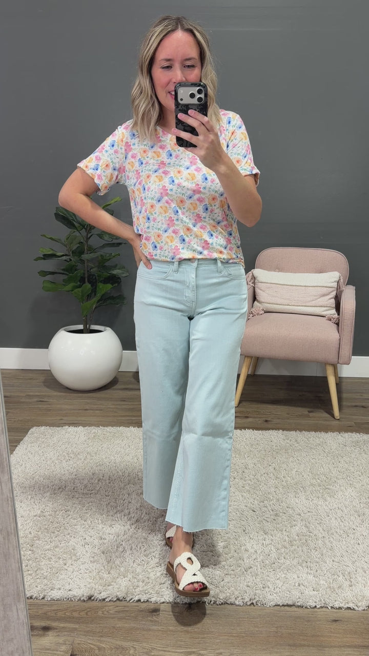 NEW! Sophie V Neck Top - Petal Gardens Michelle Mae