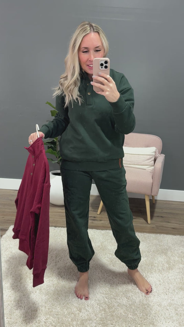 Ampersand Ave Never Better Joggers - Wine FINAL SALE Ampersand Ave