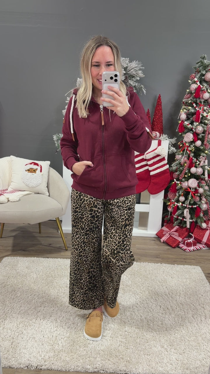 NEW! Wanakome Hera Full Zip Hoodie - Grape Wanakome