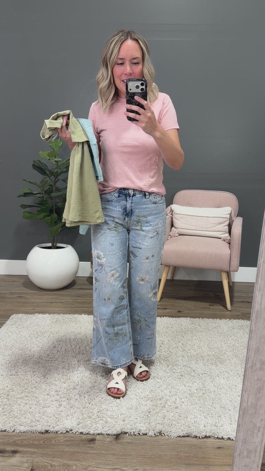 NEW! Melinda Short Sleeve Top - Peony Pink Be Cool