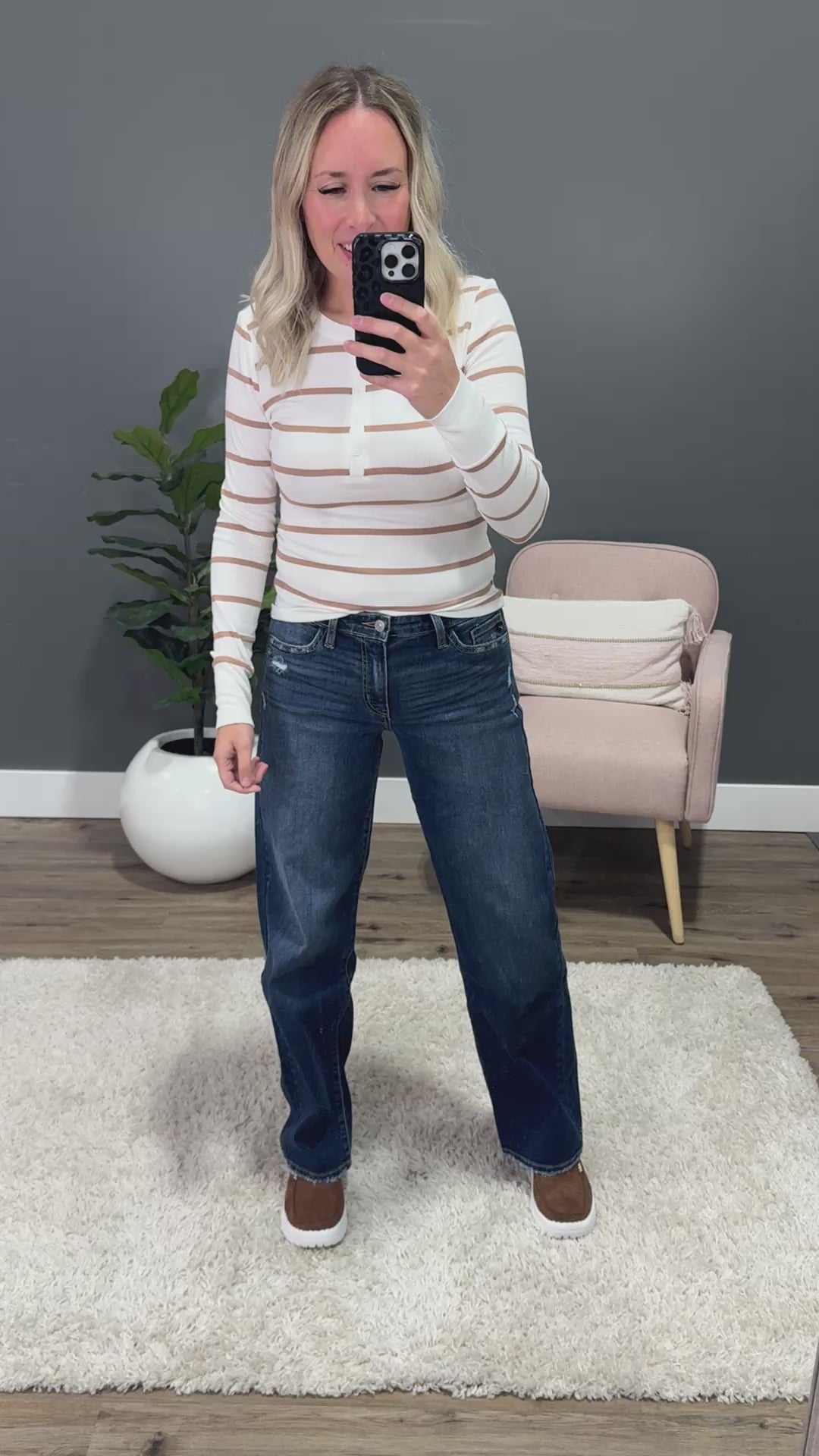 KanCan Corrine Wide Leg Jeans KanCan