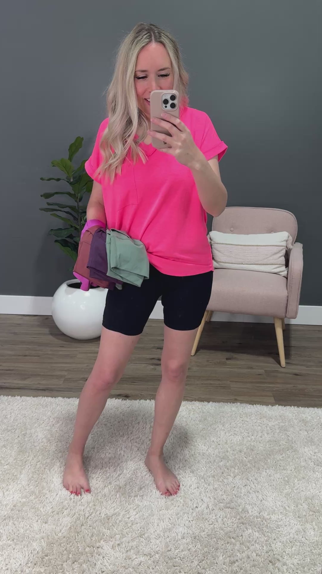 Mono B Biker Shorts - Black Mono B