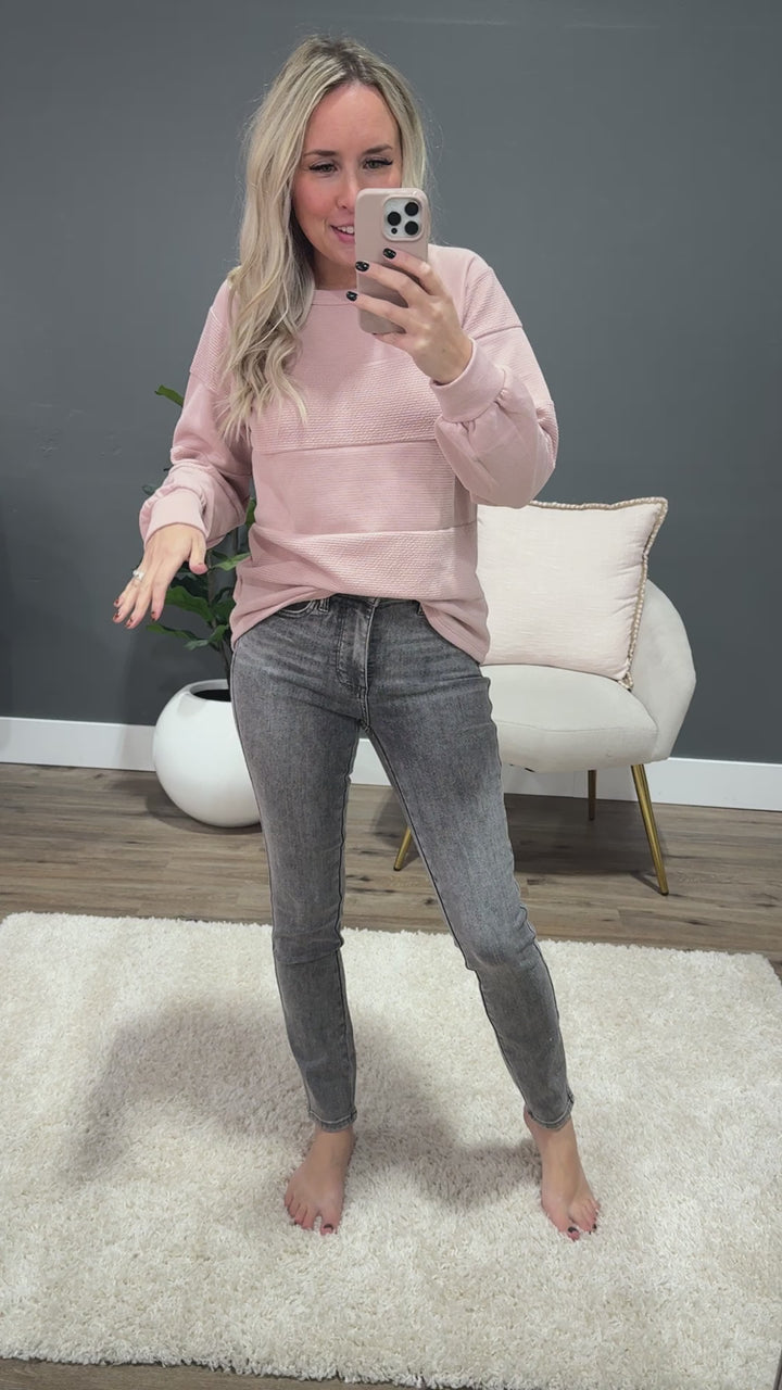 Judy Blue Hayden Gray Acid Wash Control Top Skinny Jeans FINAL SALE Judy Blue