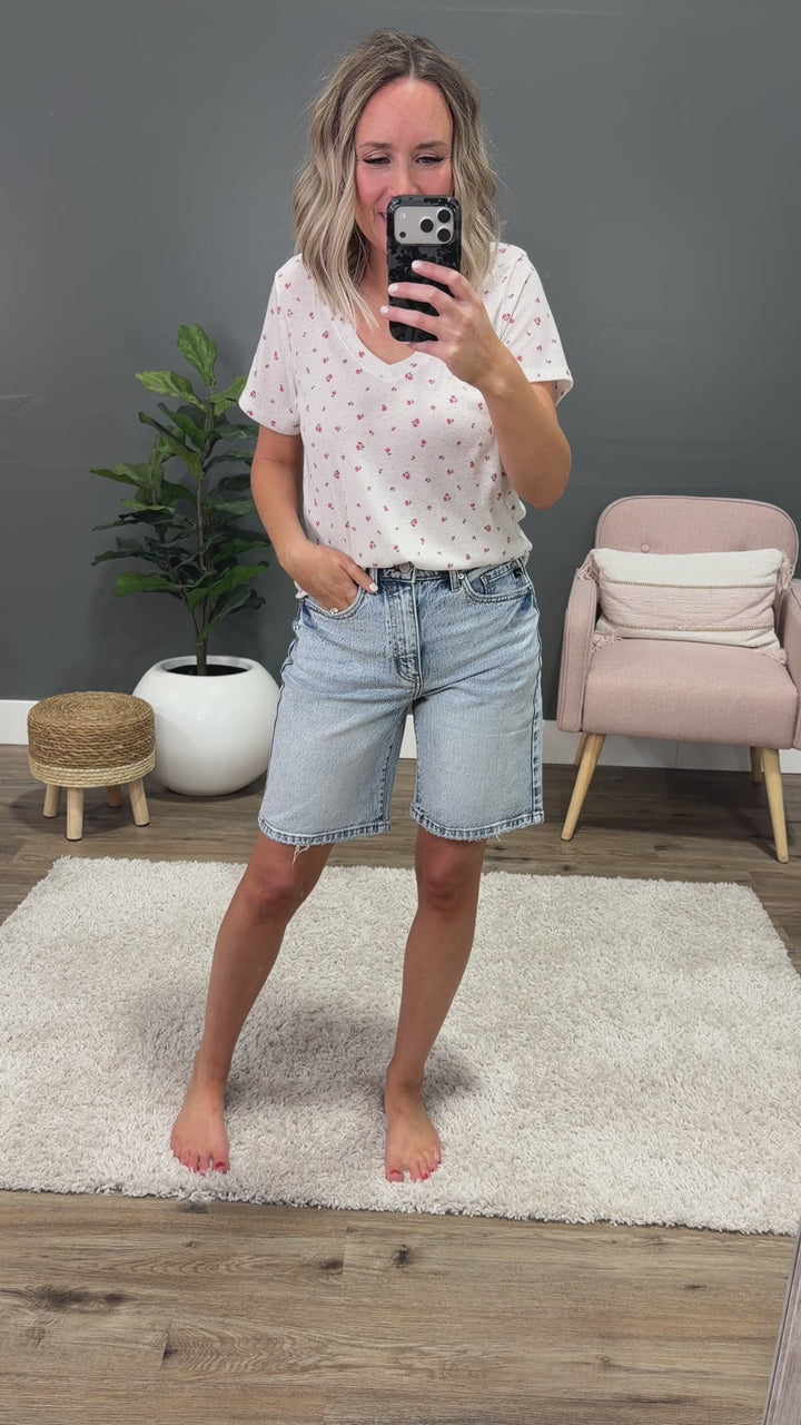 KanCan Londyn Bermuda Jean Shorts KanCan