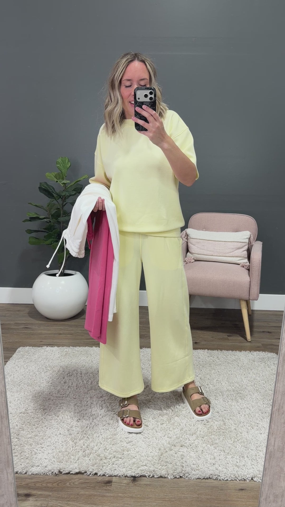 NEW! Macey Scuba Fabric Top - Lemonilla Rae Mode
