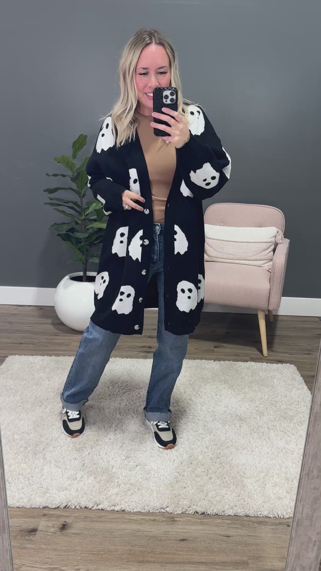 Ampersand Ave Boo Babe Oversized Cardigan SALE Ampersand Ave