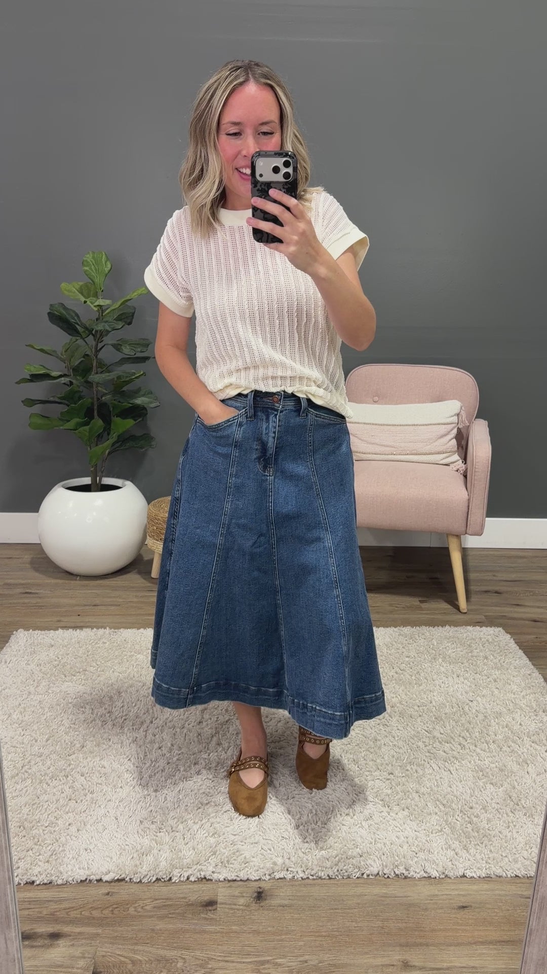 Judy Blue Lasso Denim Skirt Judy Blue