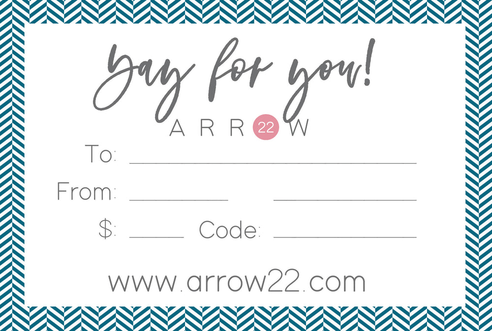 Arrow E-Gift Card Gift Cards Arrow Twenty Two